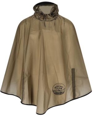 and wander Poncho Indrorepellente "Hiking Club Sil" - Neutro