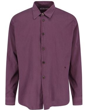 Our Legacy Beyond Button-Up Shirt - Purple