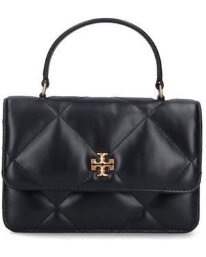 Tory Burch Borsa Mini "Kira Diamond Quilt" - Nero