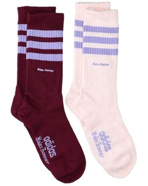 adidas Originals Adidas X Wales Bonner Underwear Cotton - Purple