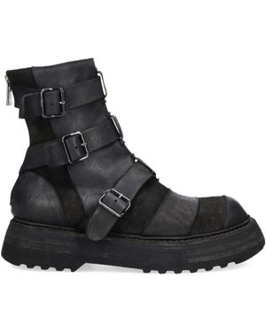 Guidi Stivaletti Fibbie - Nero