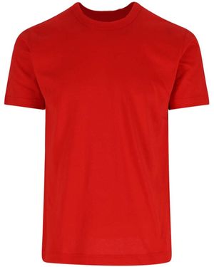Comme des Garçons 100% Cotton T-Shirt - Red