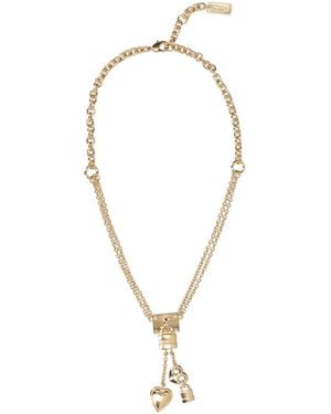 Chloé Necklace "Paddington Heart Padlock" - Metallic