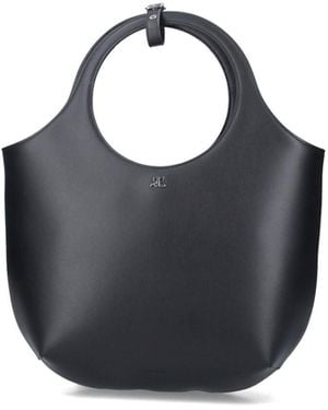 Courreges Medium Handbag "Holy" - Blue
