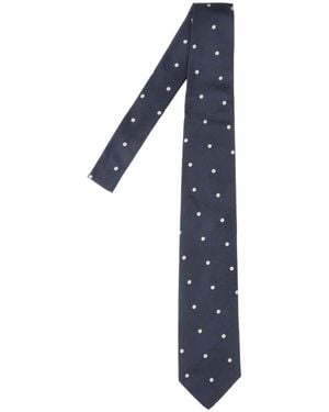 Lardini Silk Tie - Blue