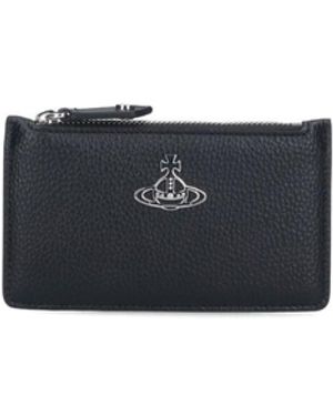 Vivienne Westwood "Slim Long" Card Holder - Black