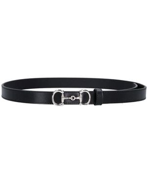 Gucci Cintura "Morsetto" - Nero