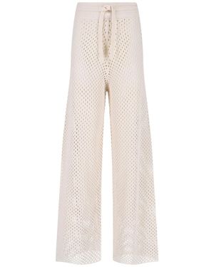 Golden Goose Straight-Leg Trousers With Tailored Fit And - White