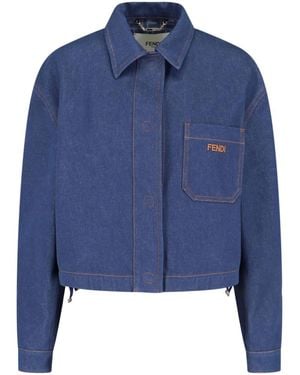 Fendi Denim Jacket - Blue