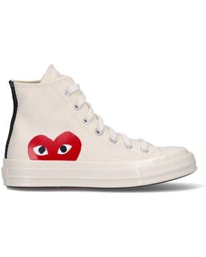 COMME DES GARÇONS PLAY 'Converse Chuck 70' Trainers - Pink