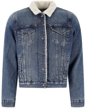 Levi's Strauss Giacca "Sherpa Trucker Type Iii" - Blu