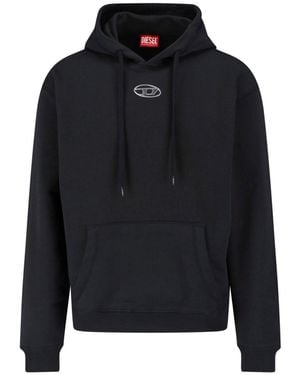DIESEL Hoodie "S-Norm" - Blue