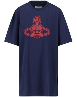 Vivienne Westwood T-Shirts And Polos Cotton - Blue