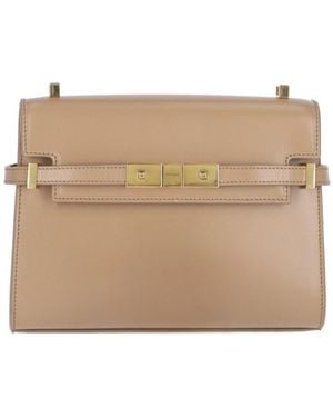 Saint Laurent Borsa Mini "Manhattan" - Neutro