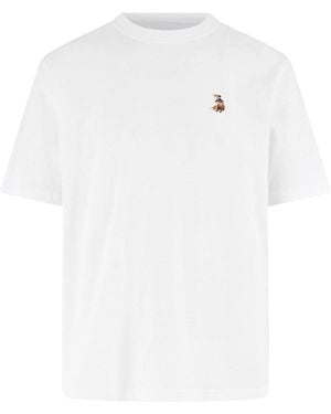 Maison Kitsuné T-Shirt “Dreaming Fox” - White
