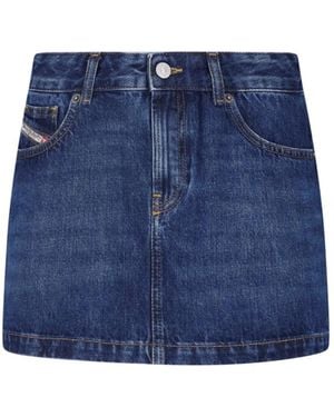 DIESEL Denim Mini Skirt - Blue