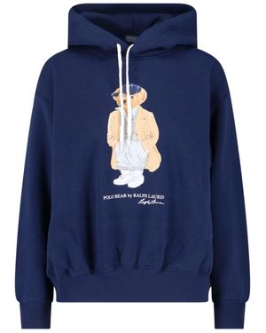Polo Ralph Lauren "Polo Bear" Hoodie - Blue