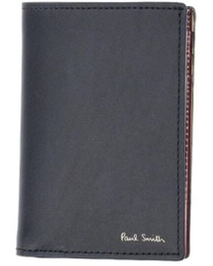 Paul Smith Bi-Fold Wallet "Signature Stripe" - Black