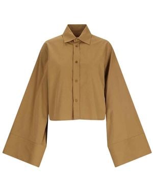 MM6 by Maison Martin Margiela Cotton Poplin Shirt - Natural