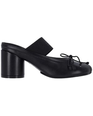 MM6 by Maison Martin Margiela With Heel - Black