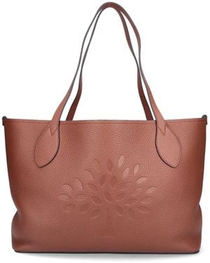 Mulberry Tote Bag "Tree" - Brown