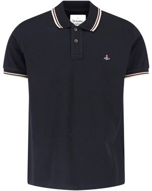 Vivienne Westwood Classic Cotton Polo Shirt - Black