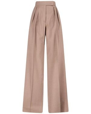 Max Mara Tailored Pants - Natural