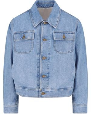 Thom Browne Denim Jacket - Blue