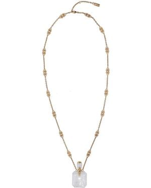 Chloé Necklace “Vicotrian Pendant” - White