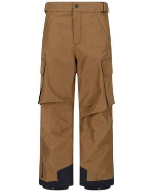 Moncler Technical Fabric Ski Pants - Natural