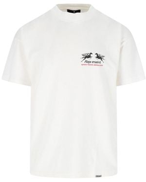 Represent T-Shirts And Polos Cotton - White