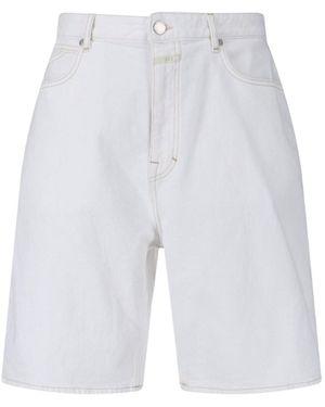 Closed Denim Shorts - White