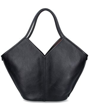 Hereu Borsa Tote "Calella" - Blu