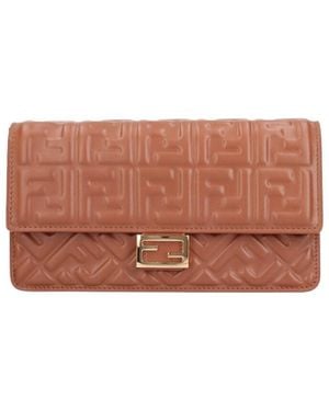 Fendi Chain Wallet "Baguette" - White