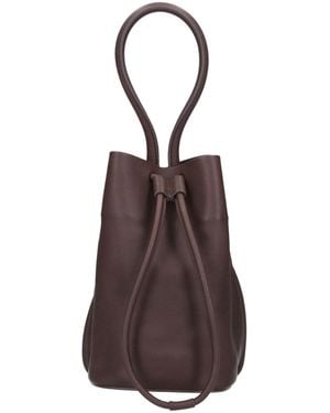 Uma Wang Borsa Secchiello "Small Sac" - Marrone