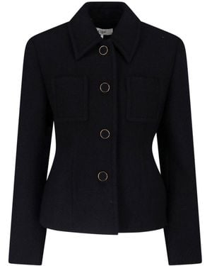 Chloé Virgin Wool Blazer - Black