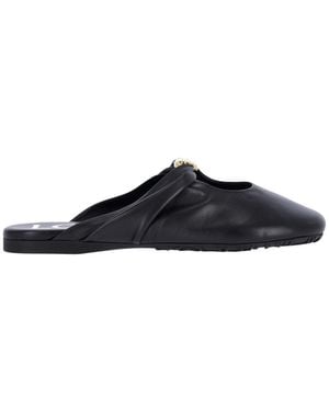 Loewe Mules “Pebble” - Black