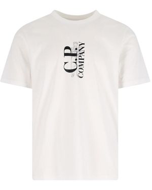 C.P. Company Logo T-Shirt - White