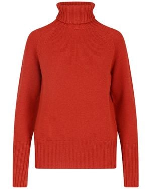 Drumohr Merino Wool Sweater - Red