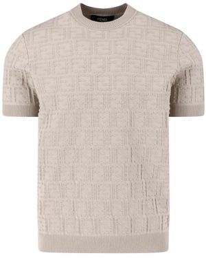 Fendi Jumper "Selleria" - Natural