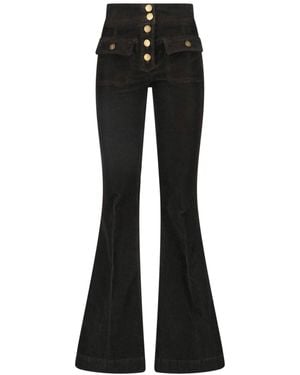 The Seafarer Flared Jeans - Black