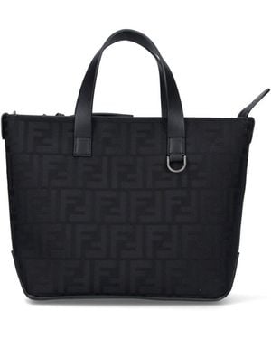 Fendi 'Ff' Tote Bag - Black