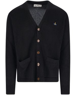 Vivienne Westwood Cardigan "Orb" - Nero