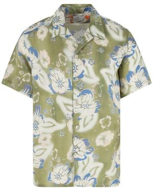 Paul Smith 100% Lyocell Button-Front Shirt For - Green