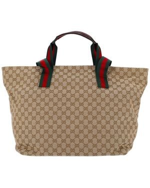 Gucci Medium Tote Bag "Gg" - Natural