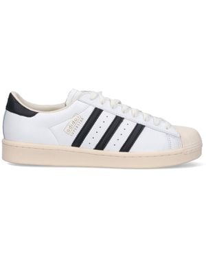 adidas "Superstar Vintage" Sneakers - White