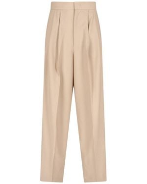 Sa Su Phi Wide Trousers - Natural