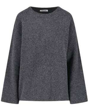 Low Classic Wool Blend Jumper - Grey