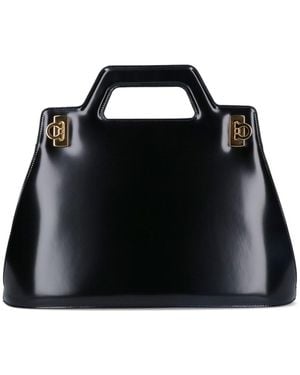 Ferragamo Borsa A Mano "Wanda" - Nero