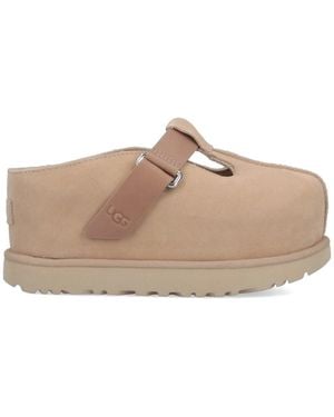 UGG "Goldenstar Hi" Sabots - Natural